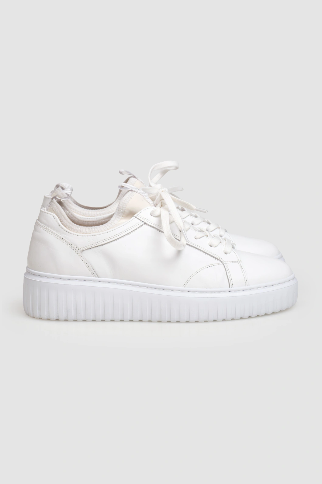 Bele Muške Patike Od Teleće Kože - Sport Model (Handmade)